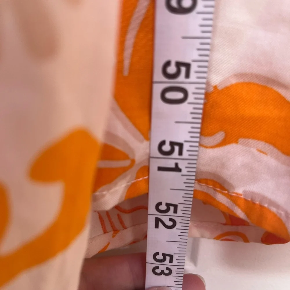 Label of Love Orange Seaside Print Maxi Dress Medium - Picture 10 of 10